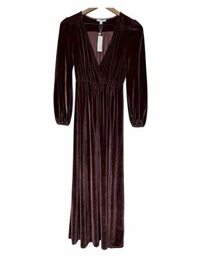 Baltic Born Women's Burgundy Dress Size XS New With Tags